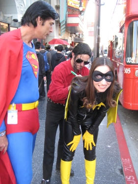 Batgirl, Superman, and Michael Jackson....